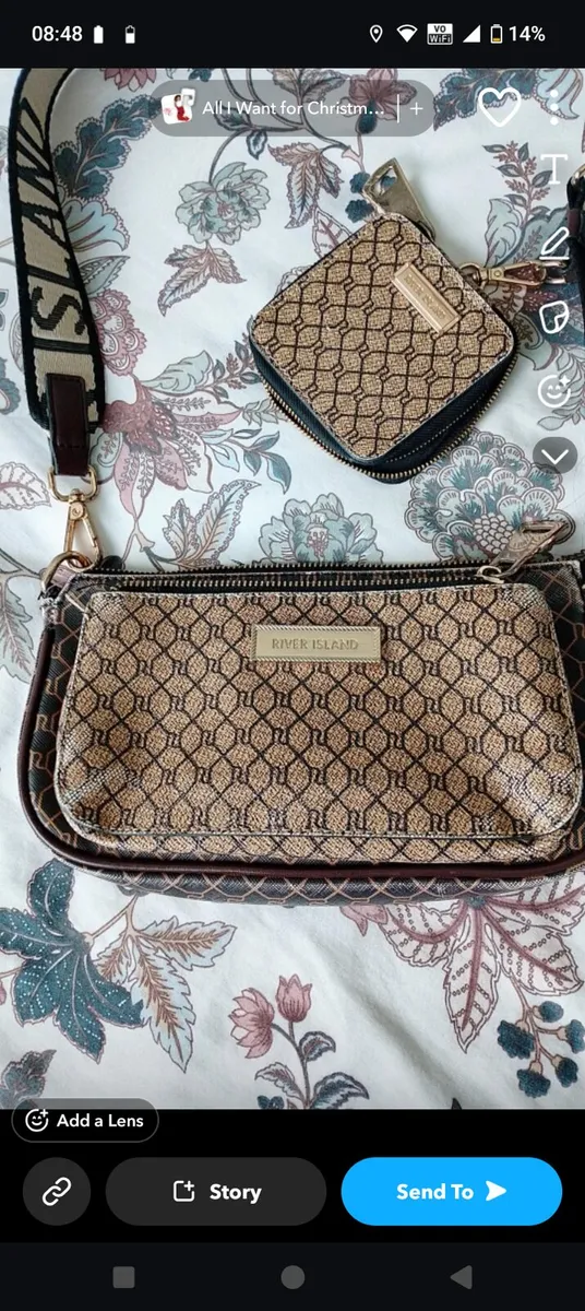 River island cross over bag - Image 4