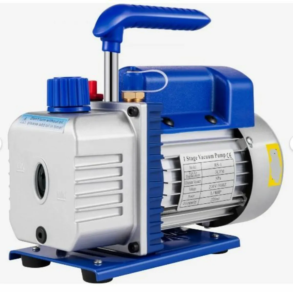 183 L/min(3CFM) 246W(1/3HP) Vacuum - Image 1