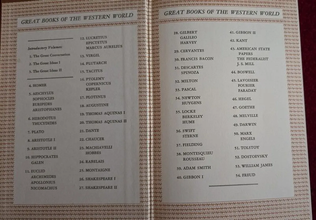 The Great Books with bookcase - Image 2