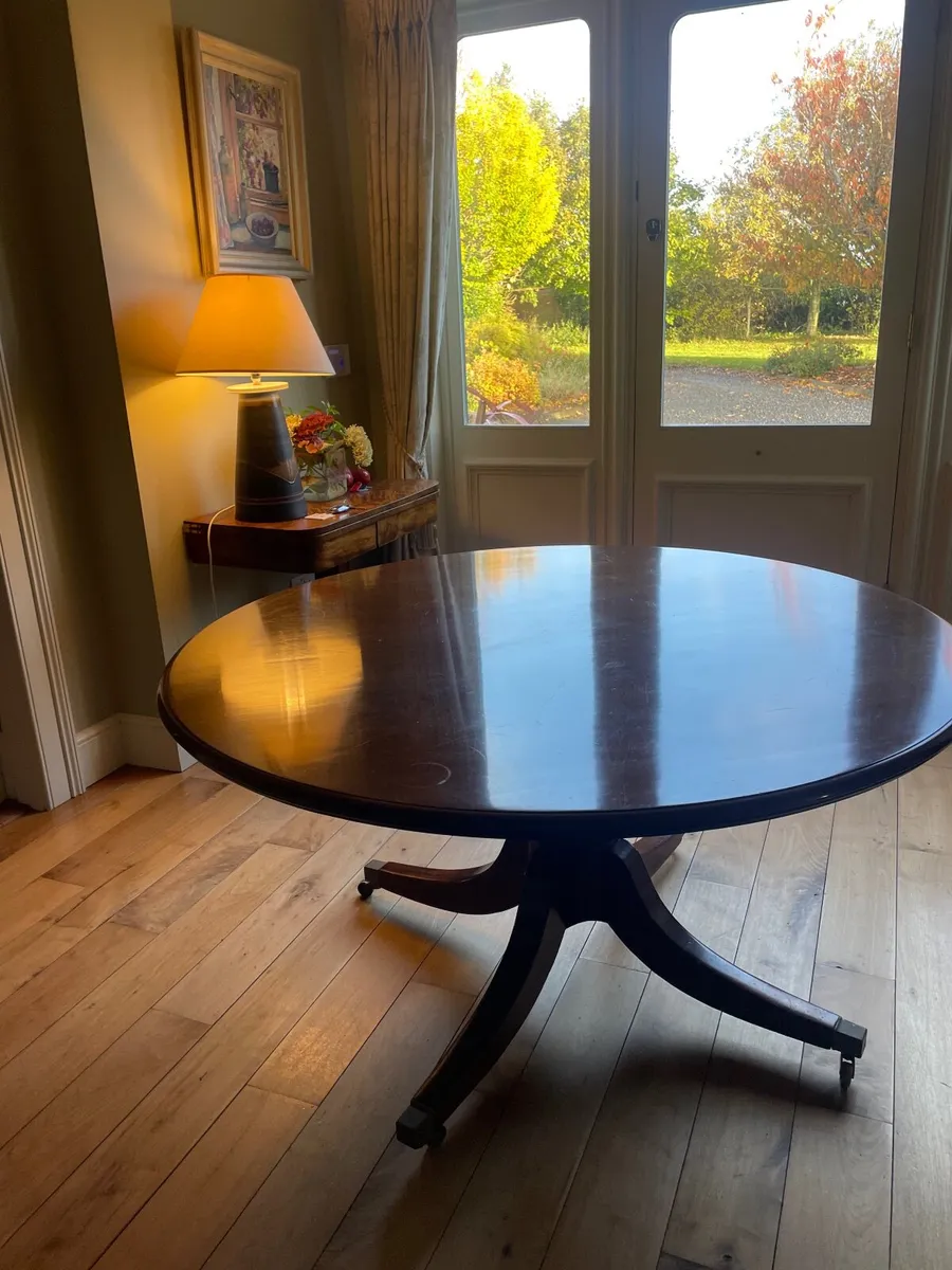 Mahogany Table - Image 1