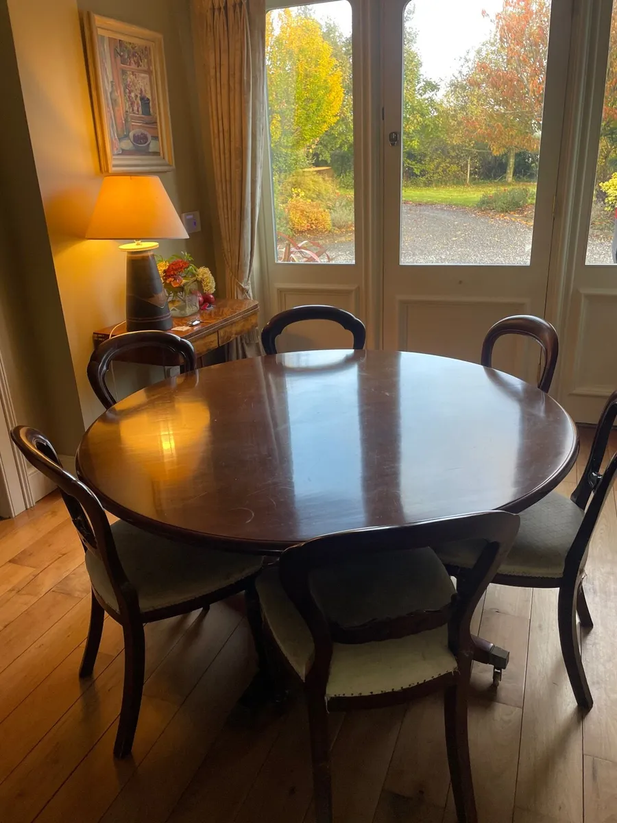 Mahogany Table - Image 3