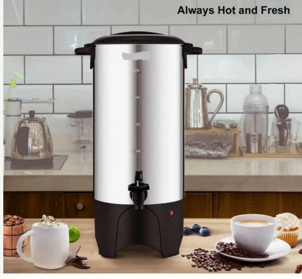 Commercial Coffee Urn, 50 Cups - Image 3