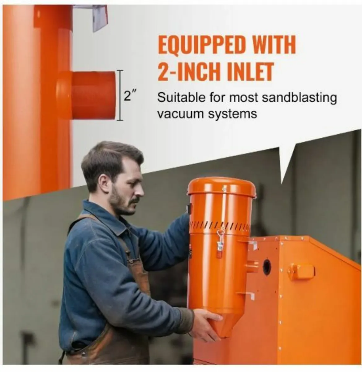 Dust Collection System: 1450W Dust - Image 2