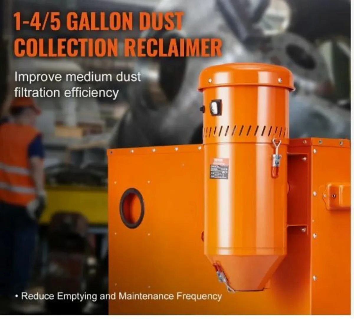 Dust Collection System: 1450W Dust - Image 3