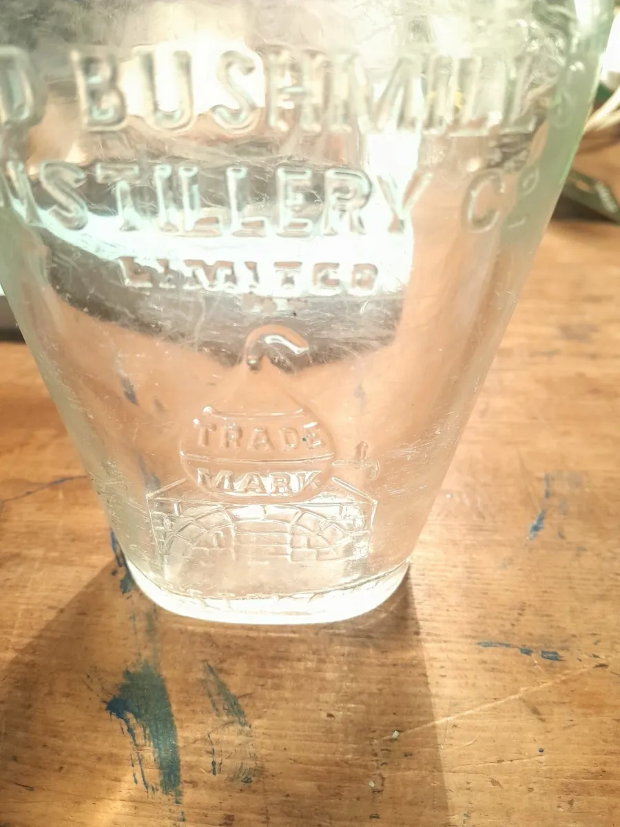 Vintage  Bushmills  distillery  bottle - Image 2