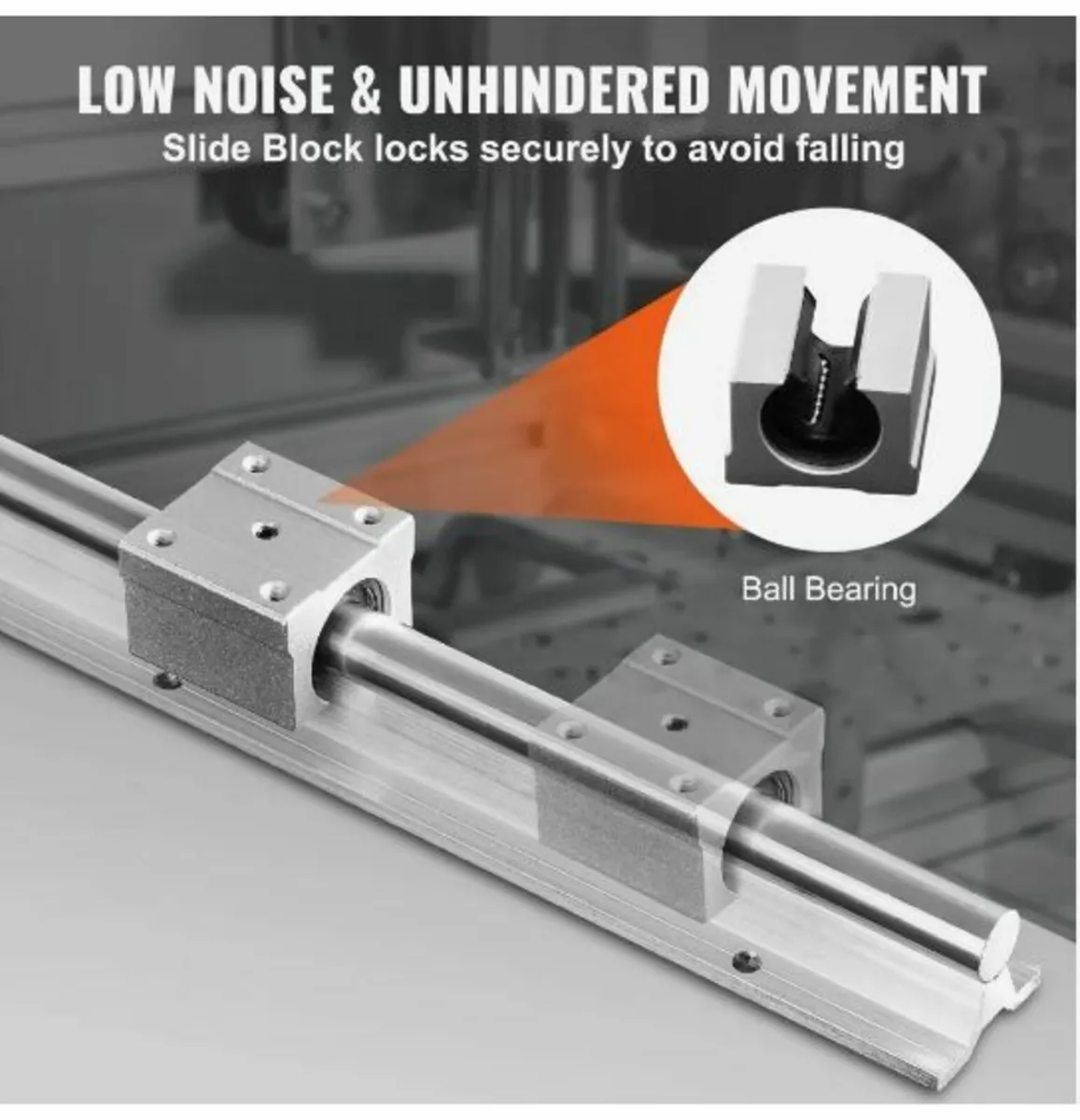 Linear Guide Rail Set, SBR16 1500mm - Image 4