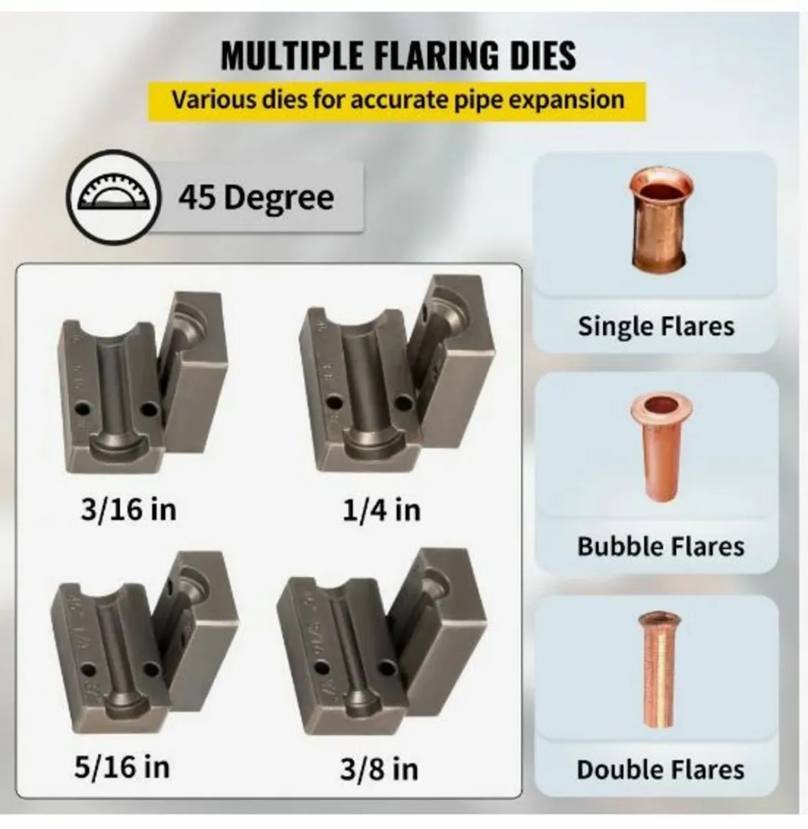 Brake Line Flaring Tool, 45 Degree Single - Image 3