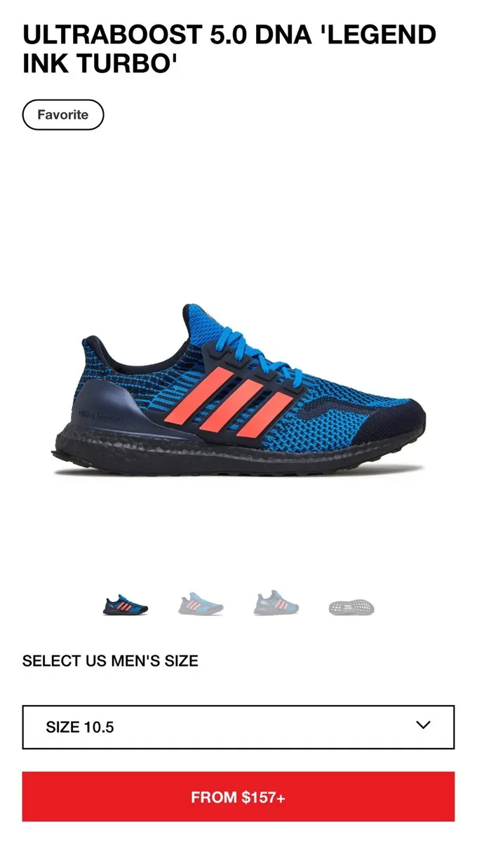 Adidas Ultra Boost UK Size 10 - Image 1