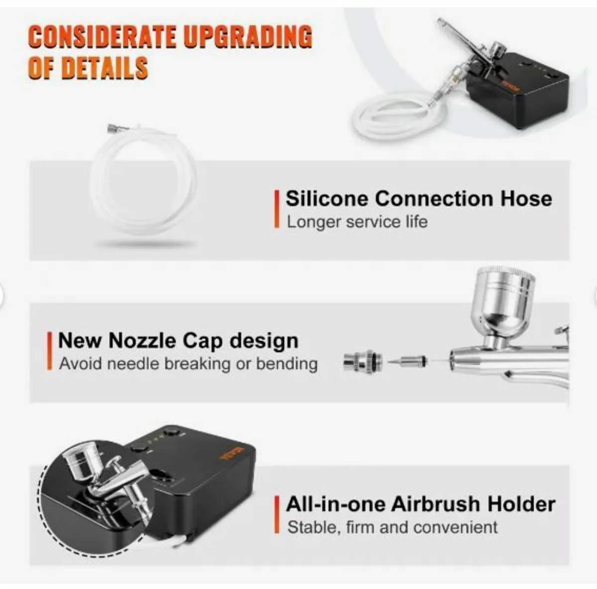 Airbrush Kit, Portable Airbrush Set - Image 4