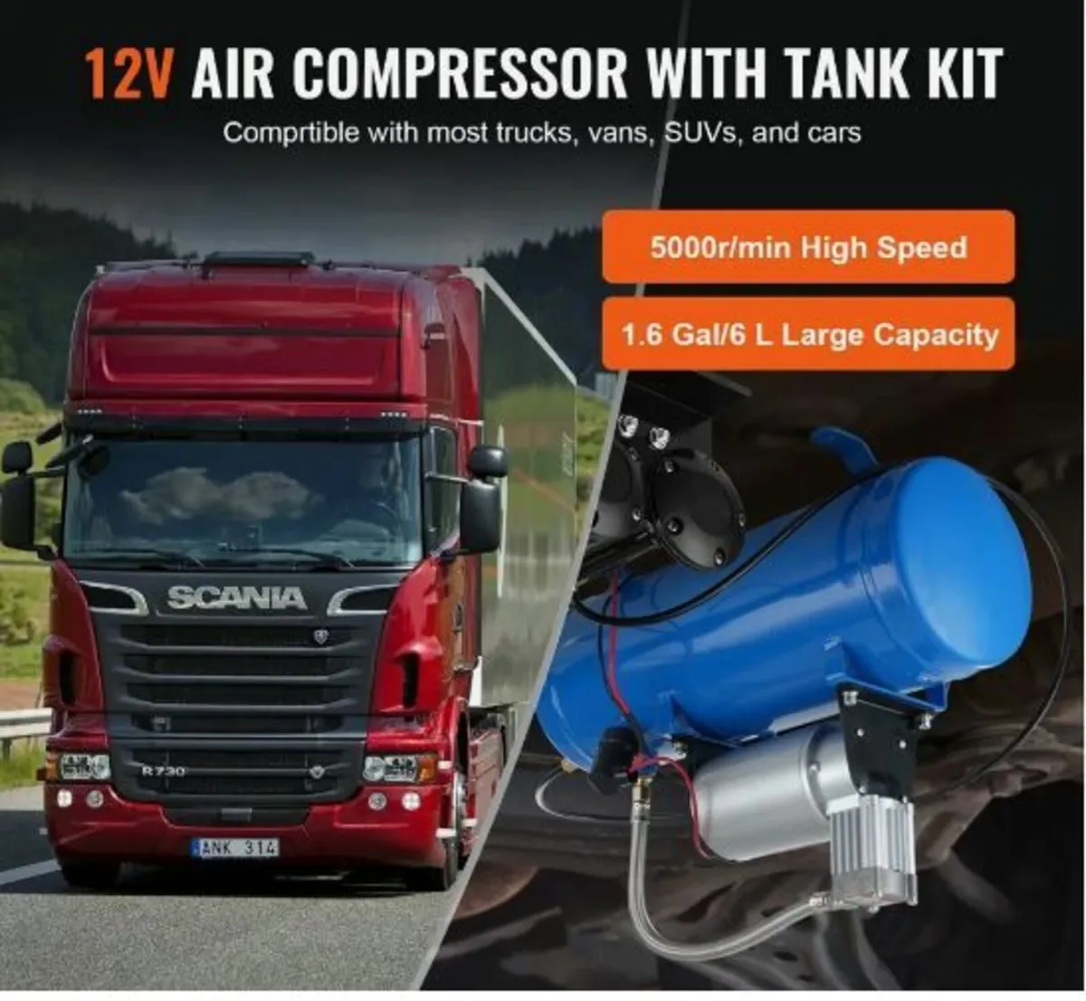 12V Air Compressor - Image 2