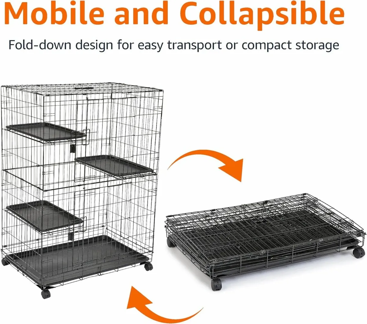 Large 3 Tier Cat Cage/Playpen - Image 3