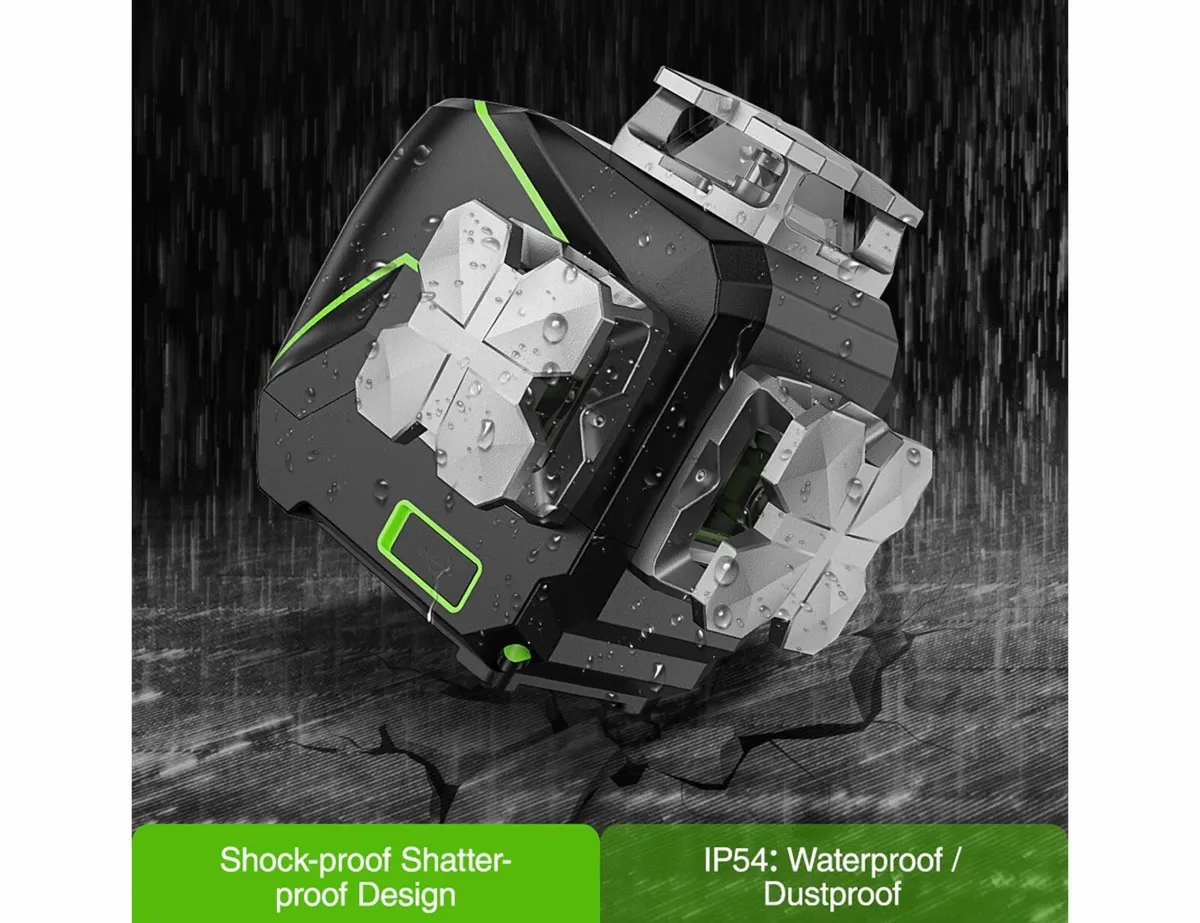 Trade Rated 3x360 Green Laser Level self leveling - Image 4