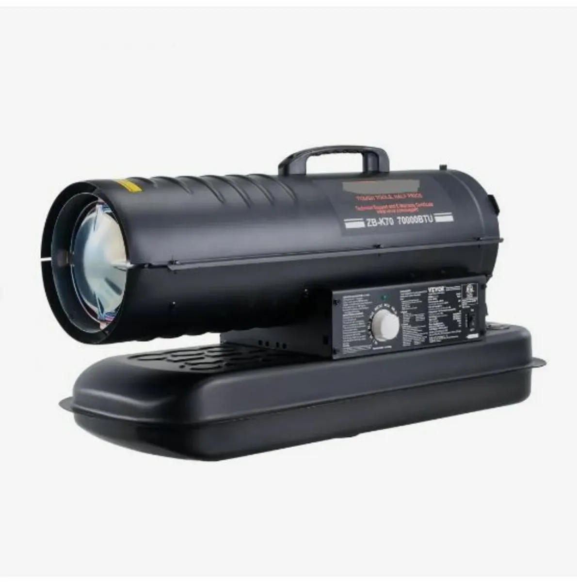 Kerosene/Diesel Forced Air Heater, 70000Btu - Image 1
