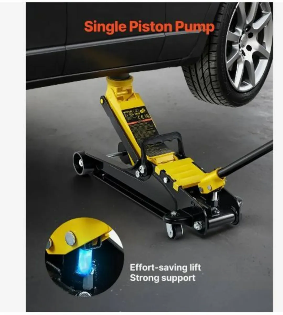 Floor Jack, 2.5 Ton Low Profile Floor Jack - Image 4