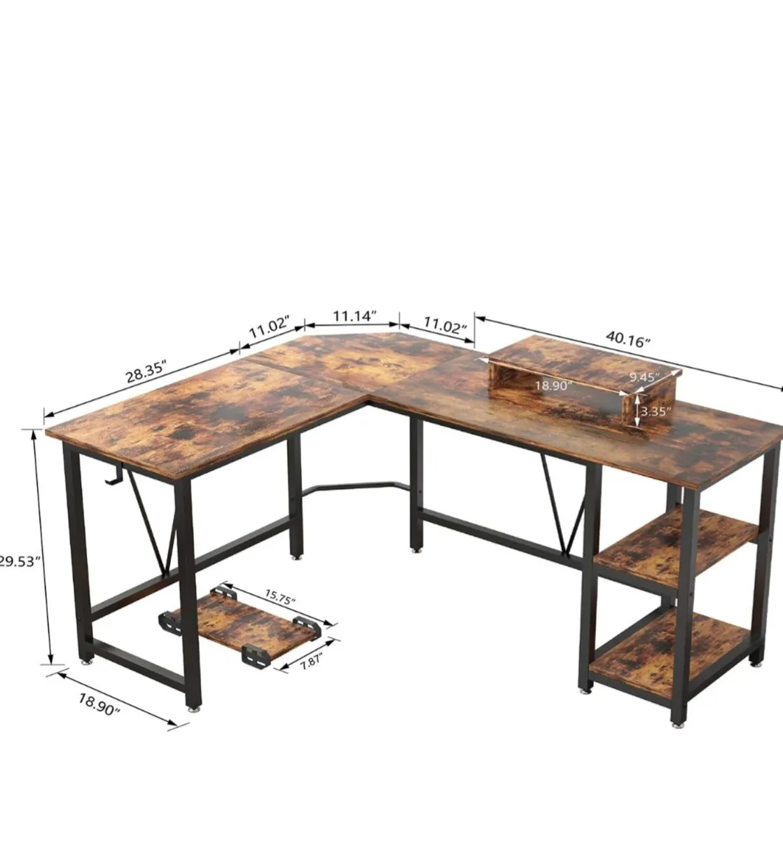 Home office desk / gaming desk table/ work table - Image 3