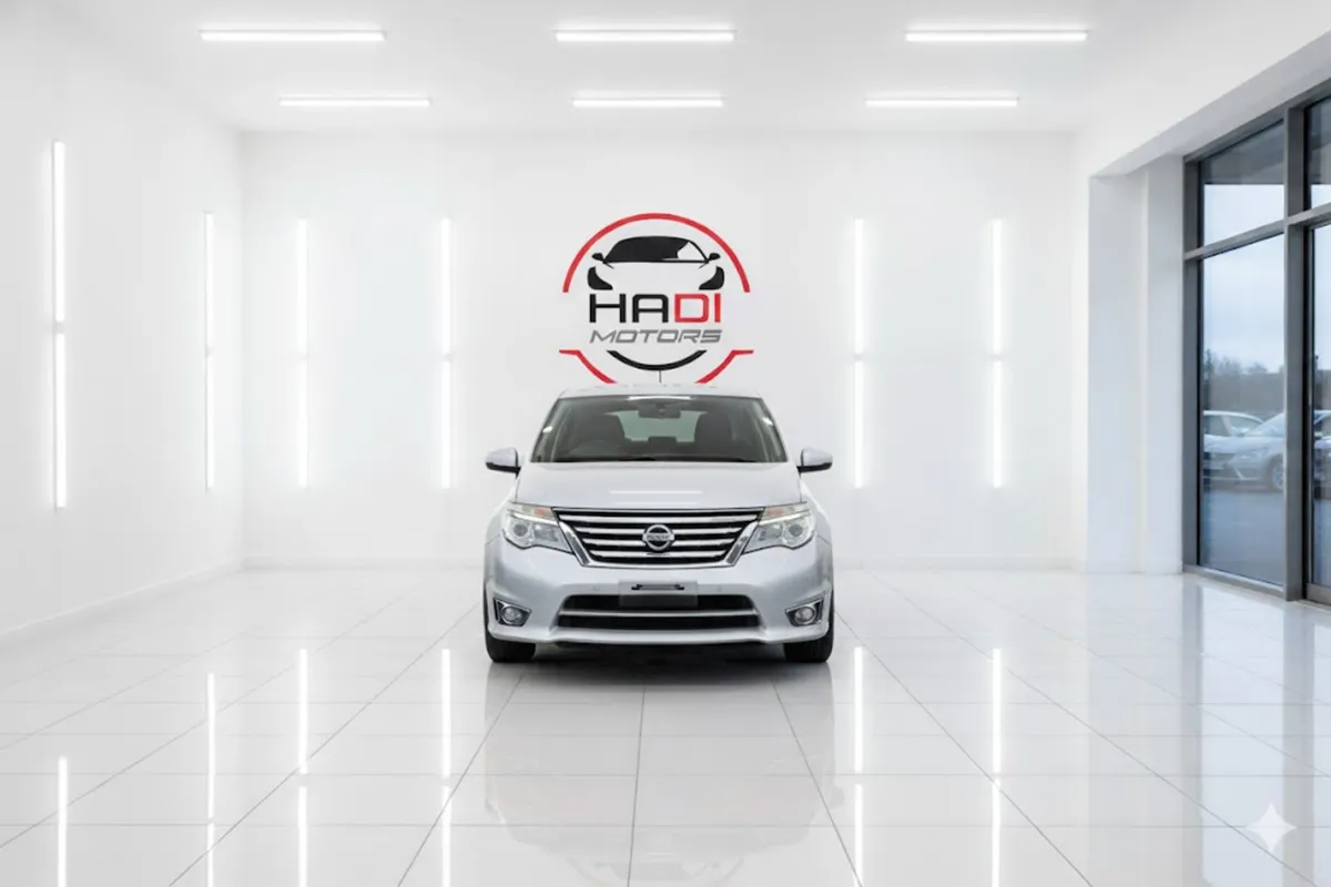 NISSAN SERENA 2015 SILVER - Image 1