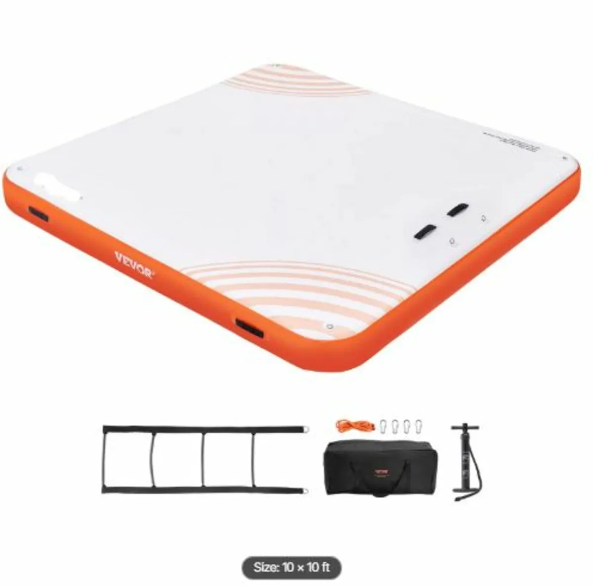 Inflatable Floating Dock,10 x10FT Inflatable Dock - Image 1