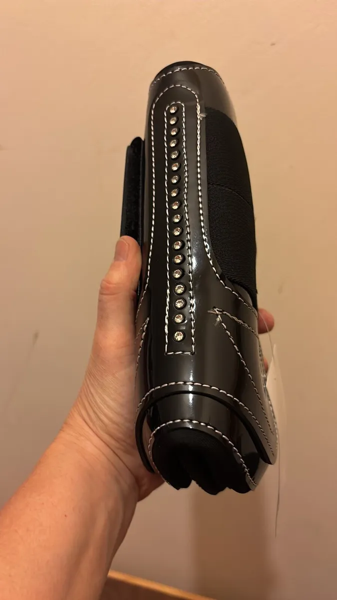 Patent Brushing Boots - Image 1
