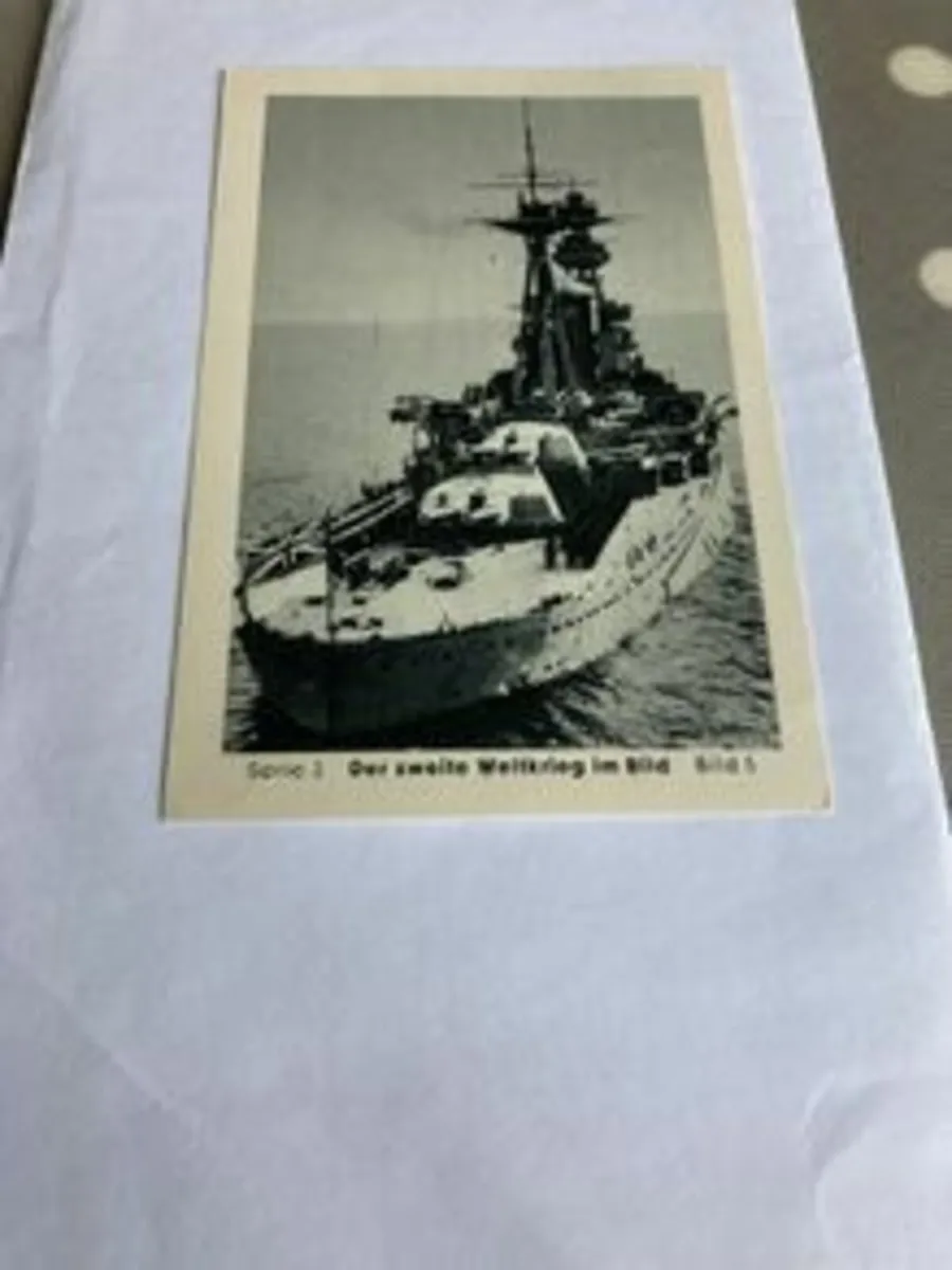 Rare Genuine WW2 German propaganda photo card