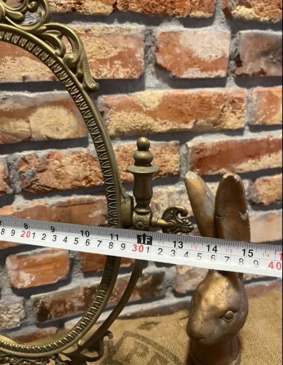 Vintage large brass frame - Image 4