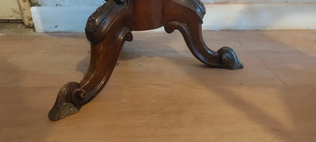 Antique Piano Stool - Image 2