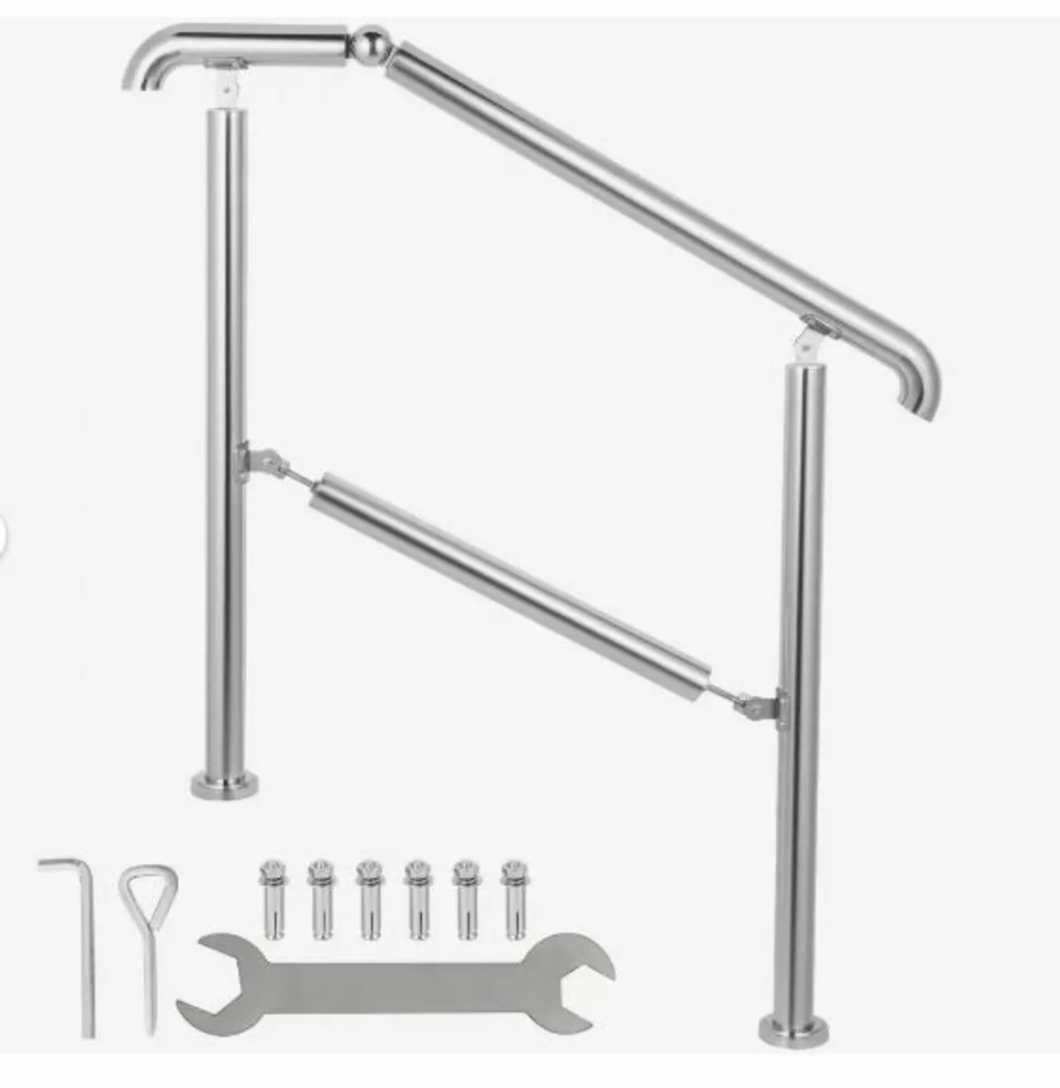 3 Step Railing Stainless Steel - Image 1