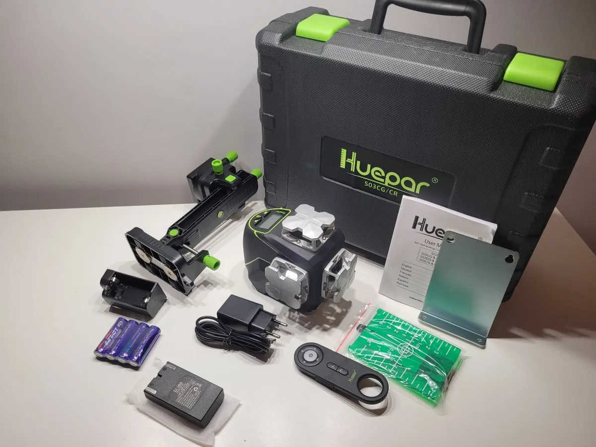Trade Rated 3x360 Green Laser Level self leveling - Image 3
