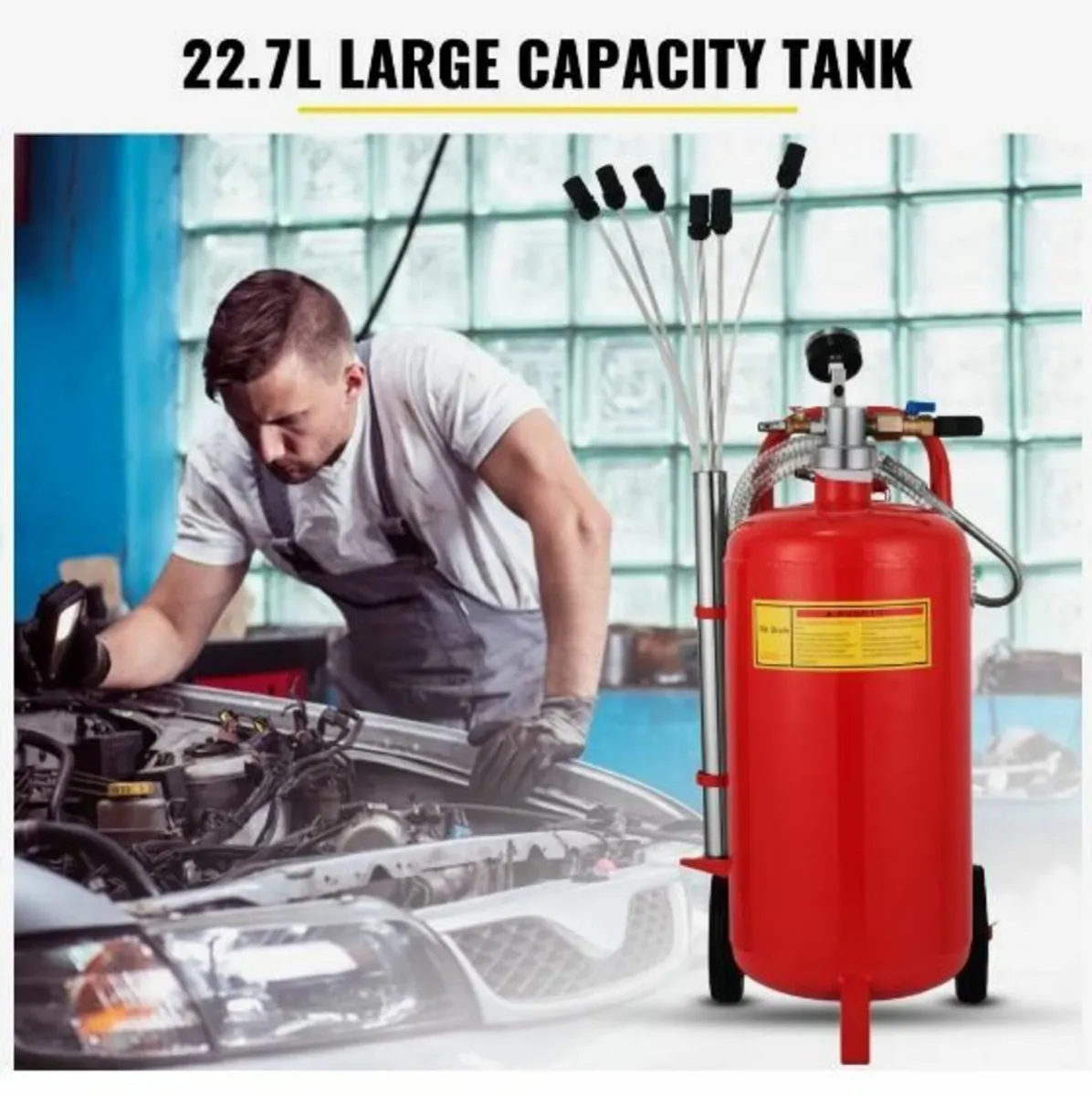 5 Gallon/22.7L Oil Extractor, Portable Air - Image 2
