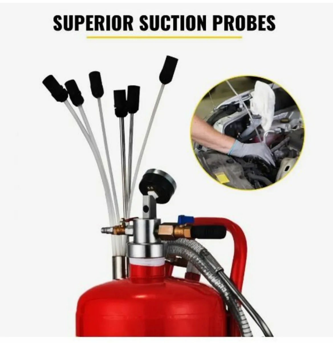 5 Gallon/22.7L Oil Extractor, Portable Air - Image 3