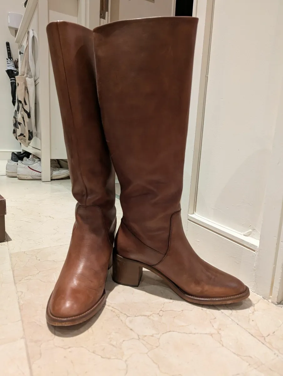 Jonak knee high boots - Image 1