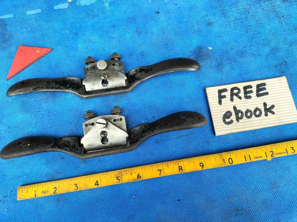 Pair of Stanley Spokeshaves - Image 1