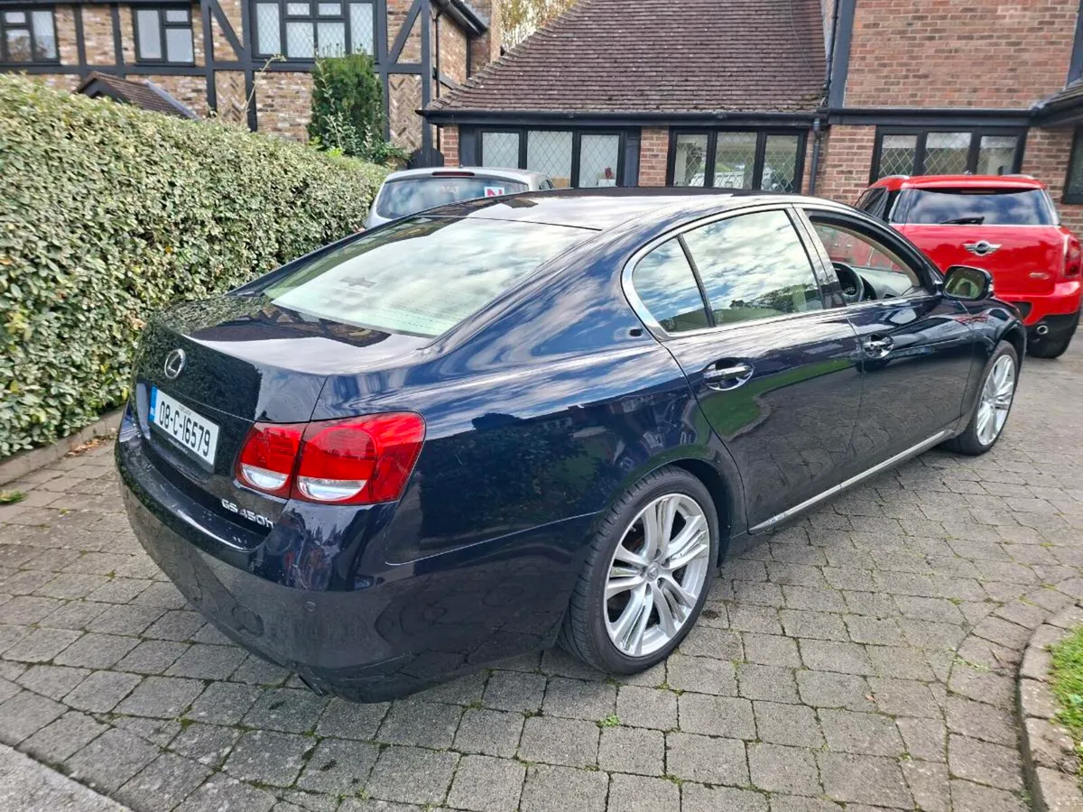 LEXUS GS 450 HYBRID 2008 ROYAL BLUE VERY CLEAN - Image 2