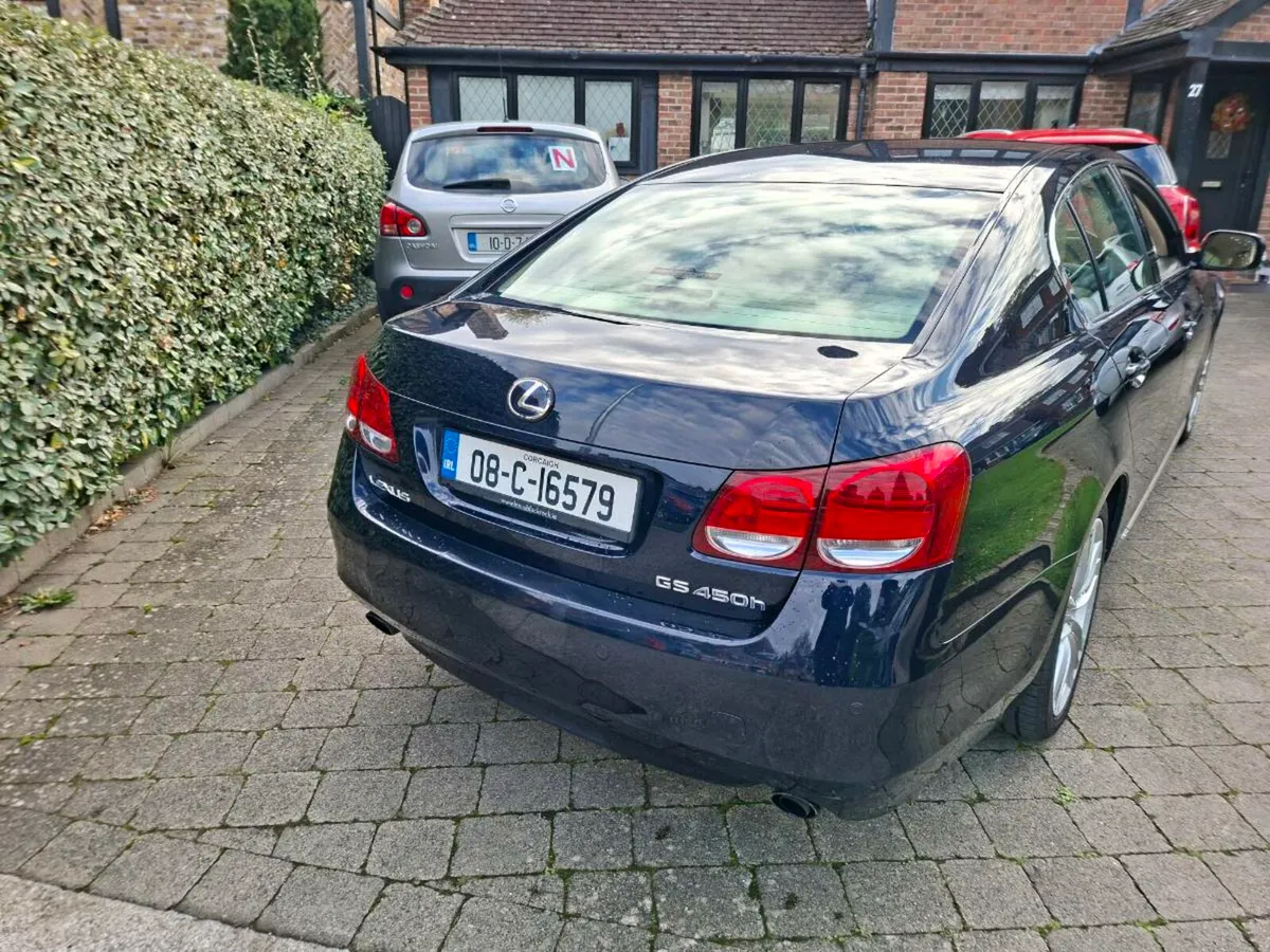 LEXUS GS 450 HYBRID 2008 ROYAL BLUE VERY CLEAN - Image 3