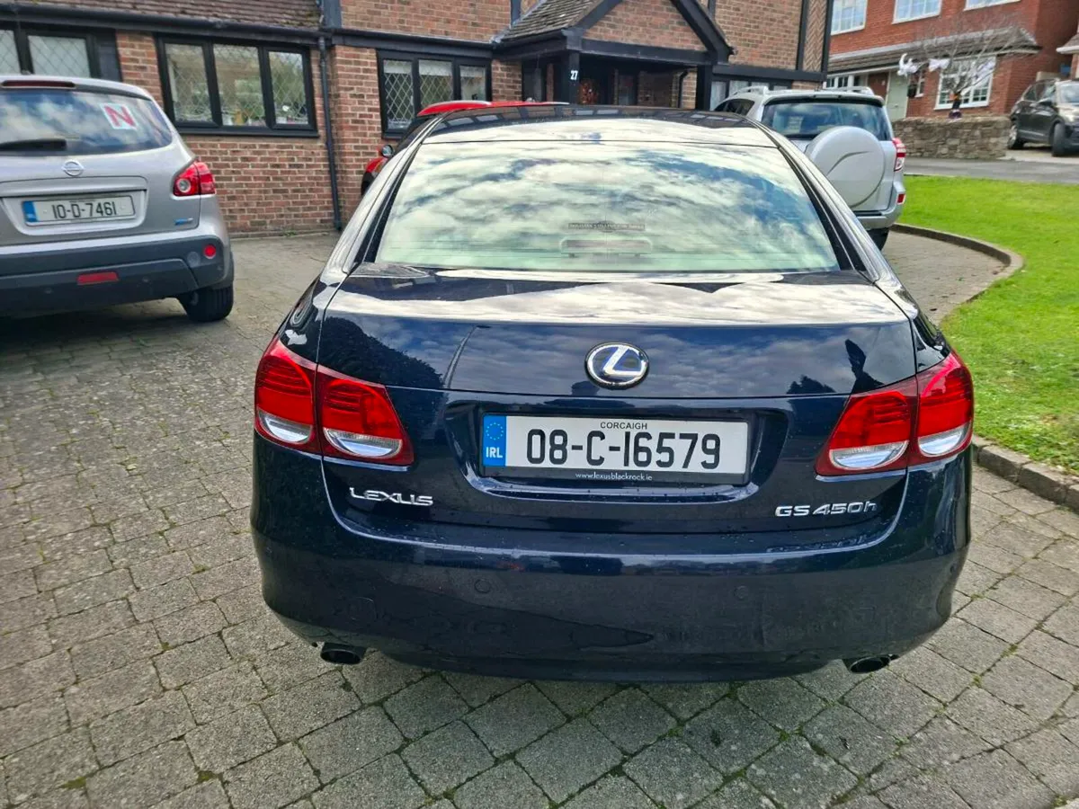 LEXUS GS 450 HYBRID 2008 ROYAL BLUE VERY CLEAN - Image 4