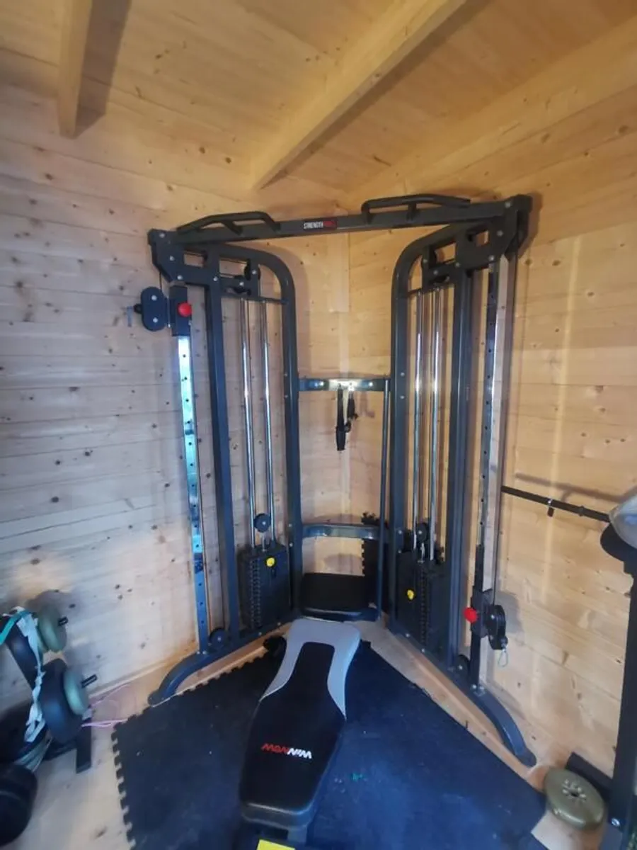 Dual Adjustable Pulley, Like New - Image 1