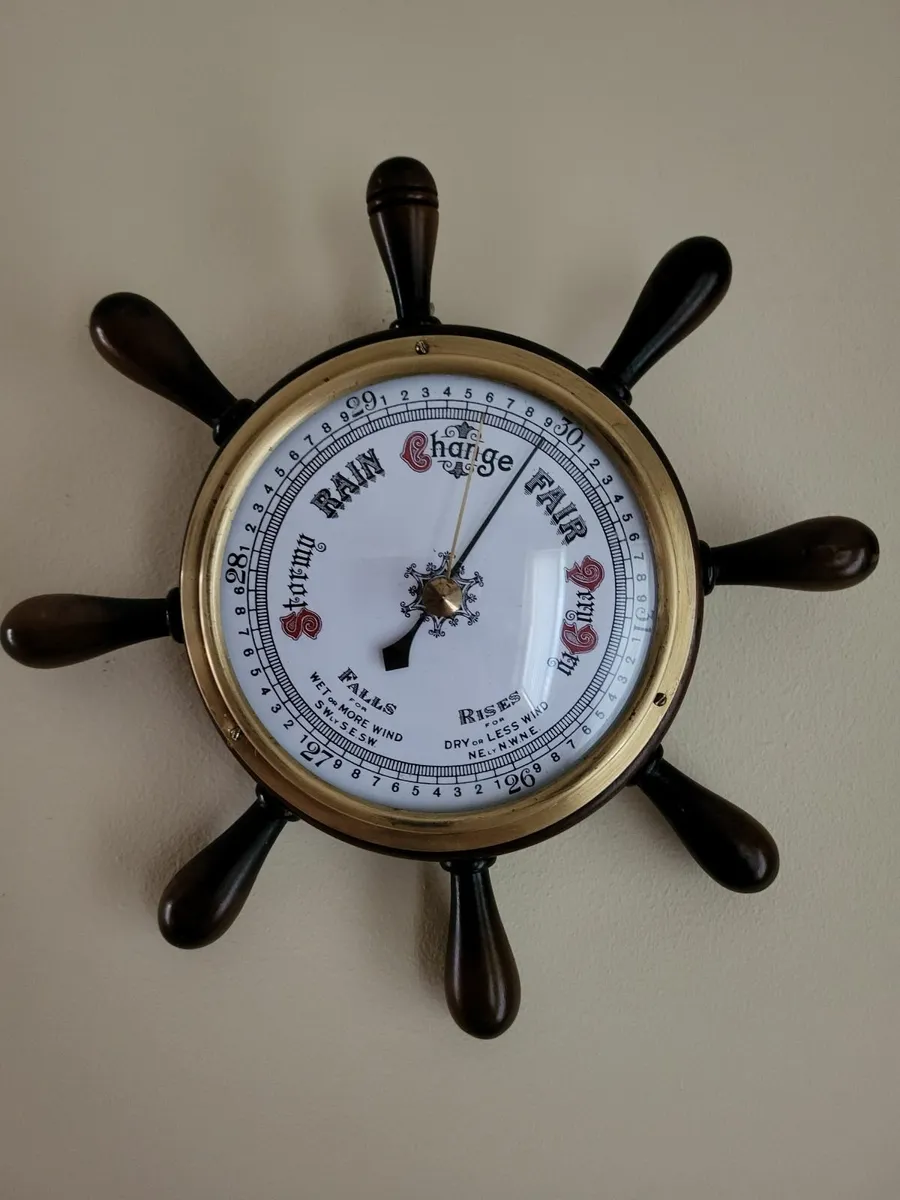Barometer ships wheel Type - Image 1