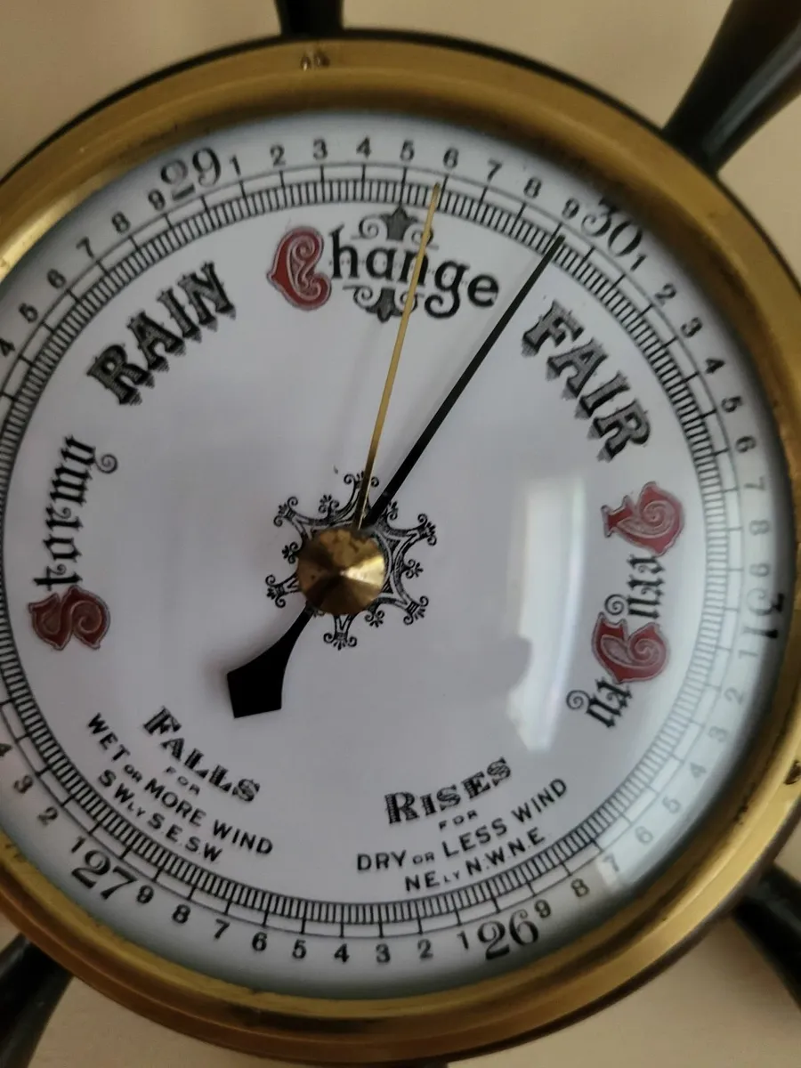 Barometer ships wheel Type - Image 2