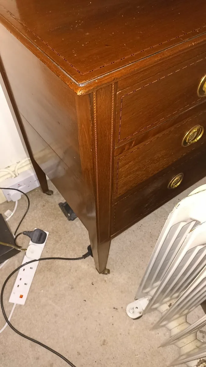 Regency Style Dressing Table (Light Mahogany) - Image 3