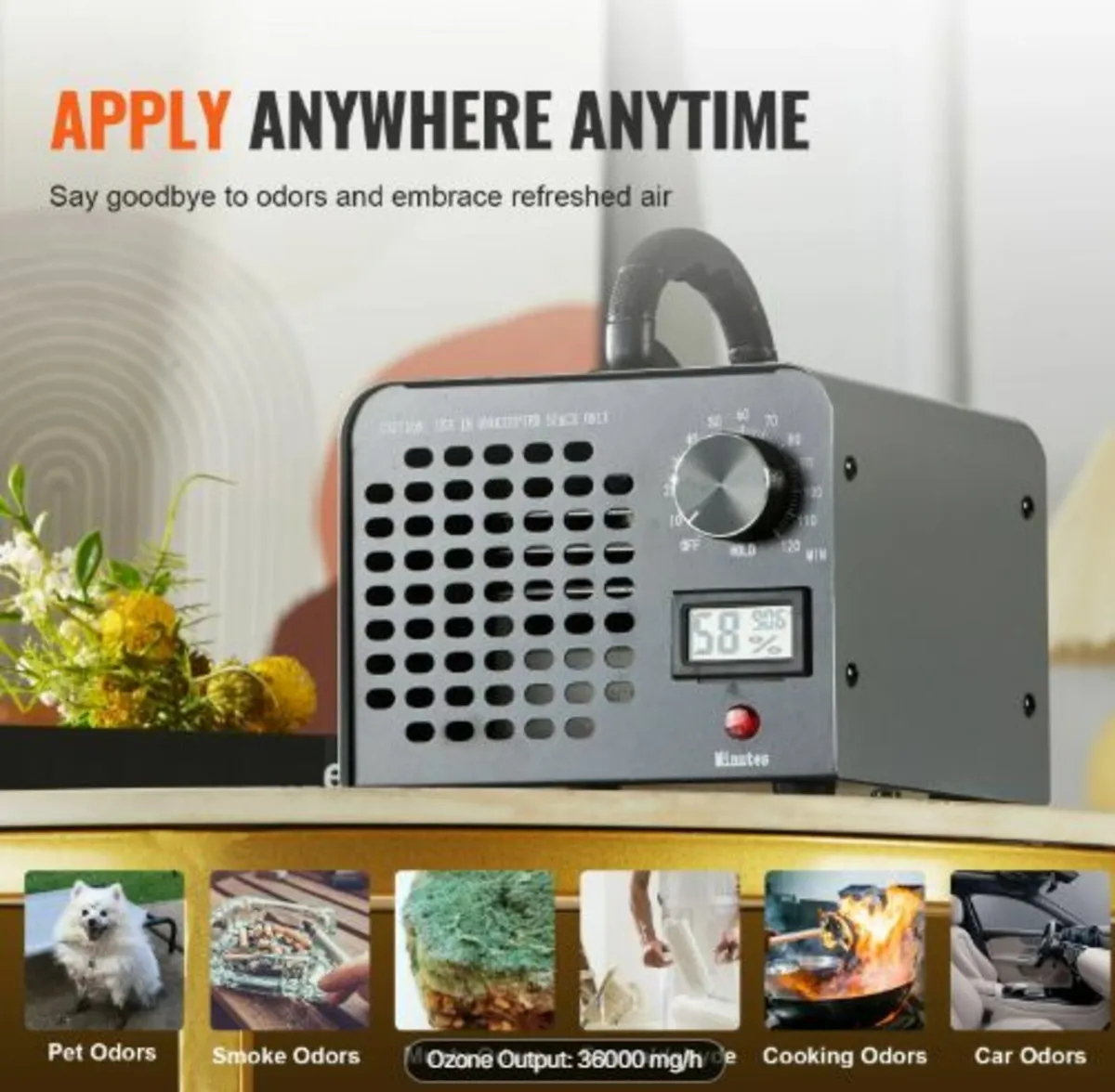 Ozone Generator 36000mg/h Ozone Machine Odor - Image 3