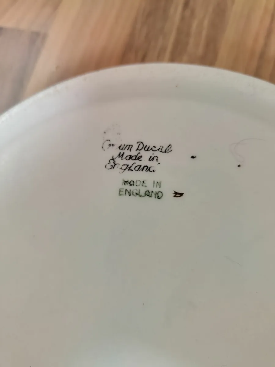 Vintage Mother Goose Baby's Plate - Image 3