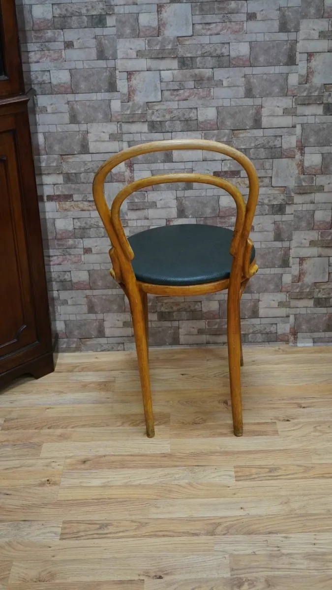 Vintage Czechoslovak Bentwood Chair - 10 in stock - Image 4