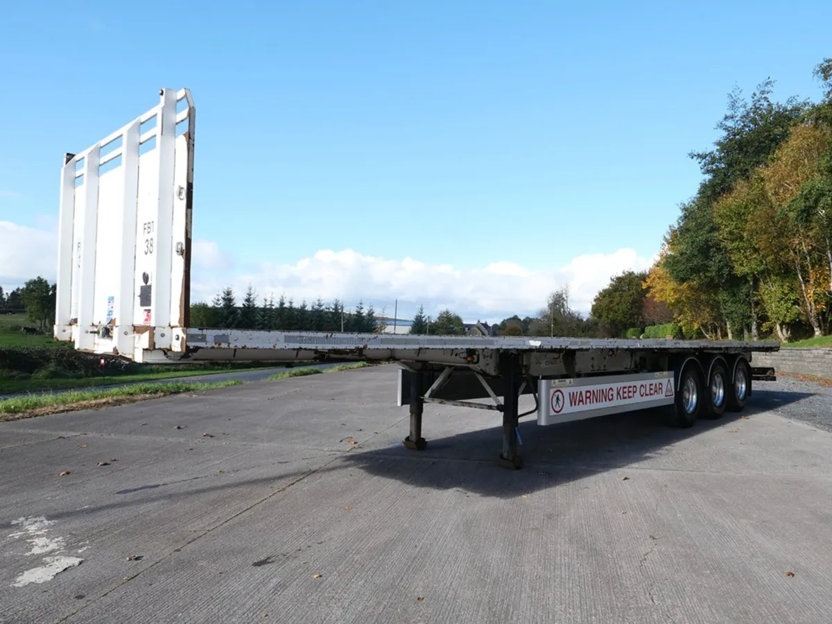 2014 SDC Flatbed Trailer - (Ref id T2-01943) - Image 3