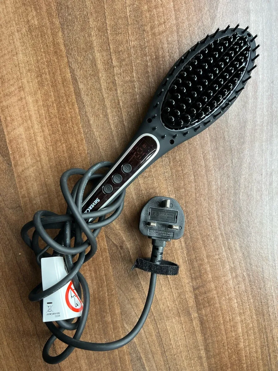 Silvercrest 2 in 1 Hair Brush & Straightener - Image 1