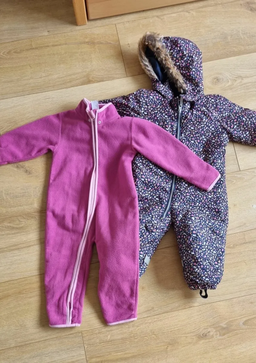 H&M Snow suit/ overall 9-12 months - Image 4