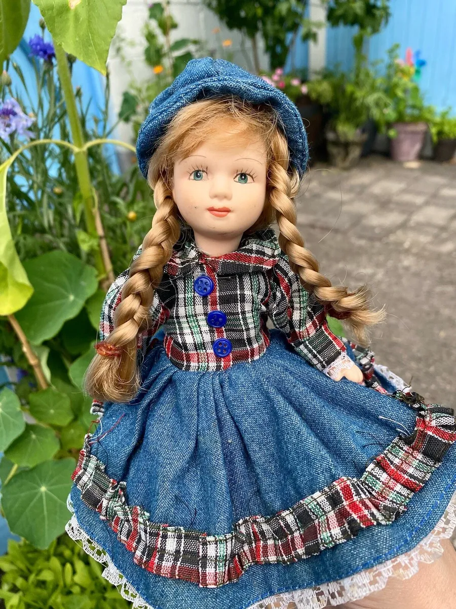 Vintage Porcelain Doll - Image 2
