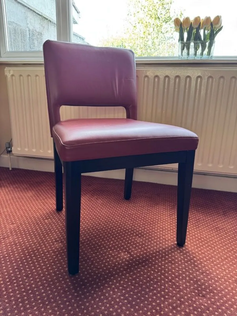 5 Orior leather chairs for sale - Image 2