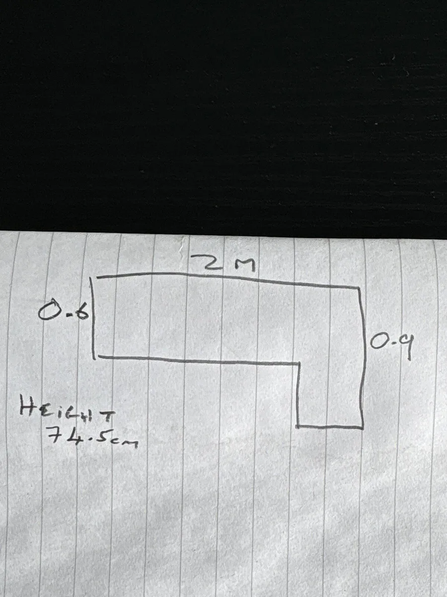 Free study desk with built in plug socket - Image 4