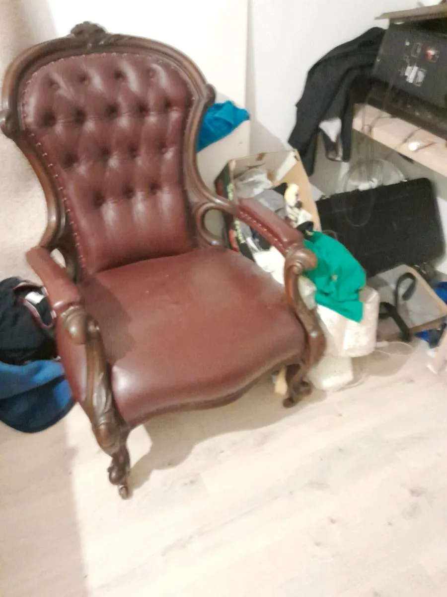 Antique grandfather clock - Image 2