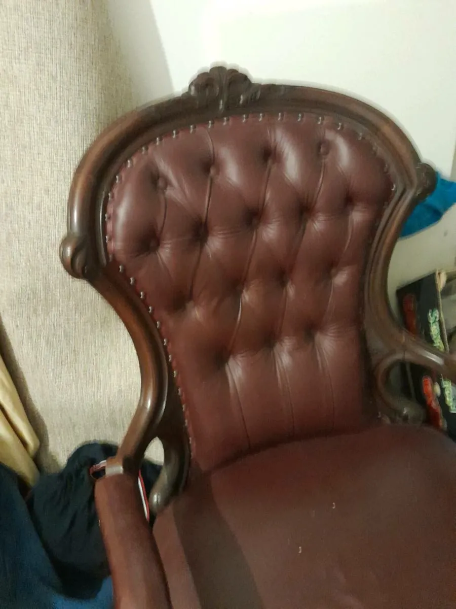 Antique grandfather clock - Image 4