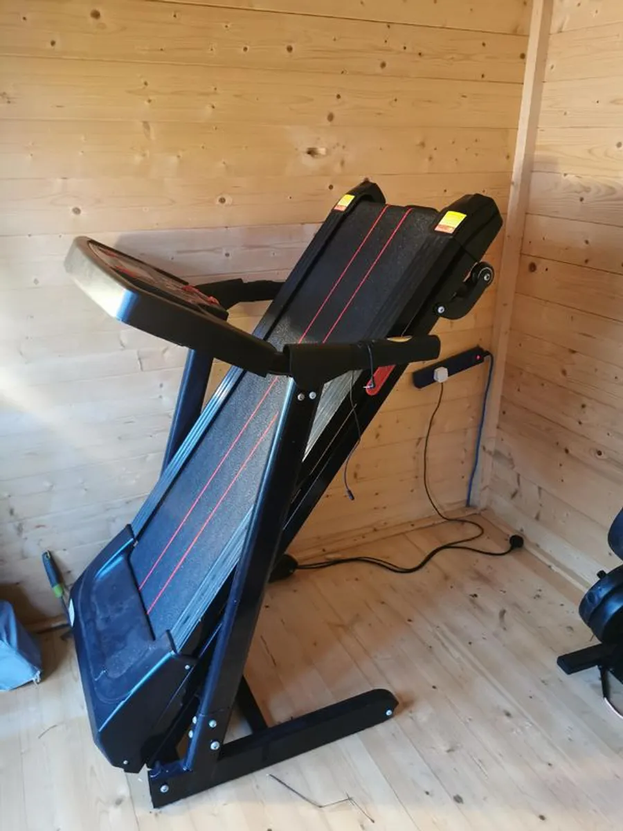 EBS Folding Treadmill with Incline, Like New! - Image 2